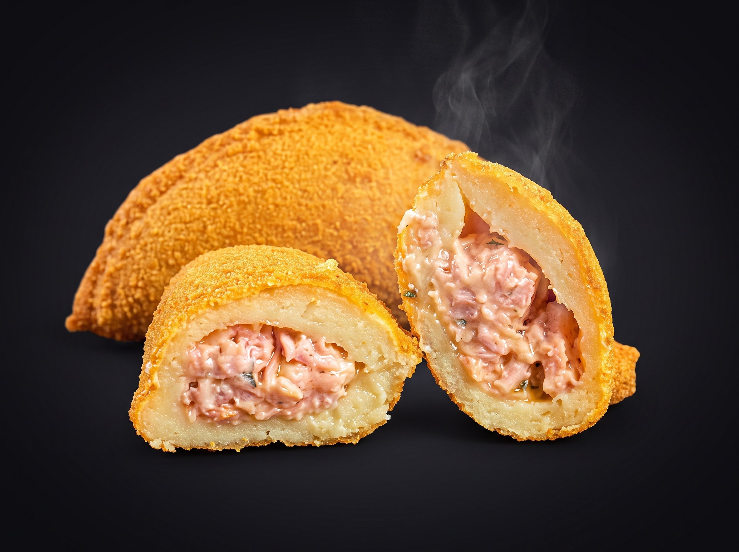 Pastel de Presunto e Queijo
