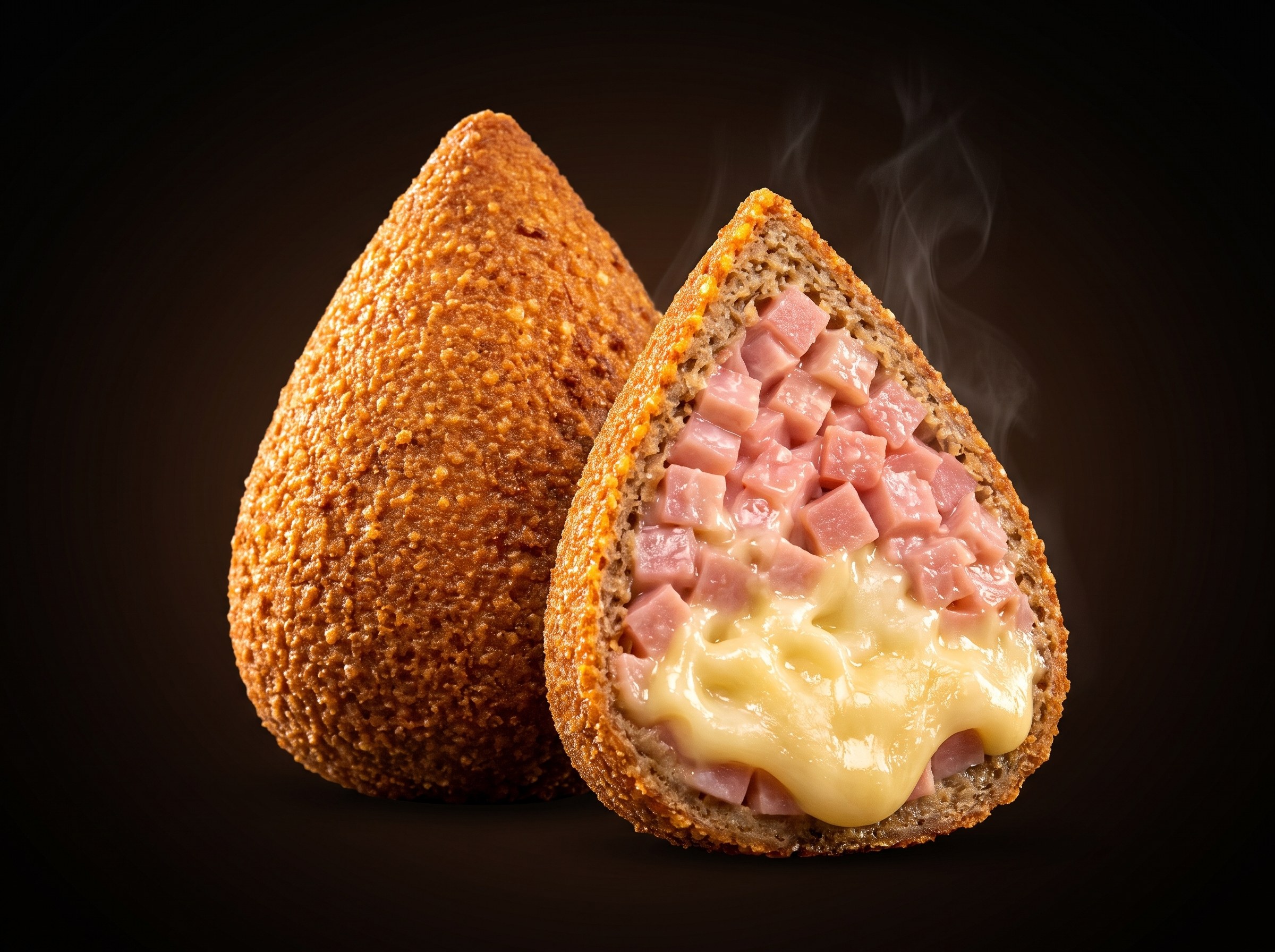 Quibe com Presunto e Queijo