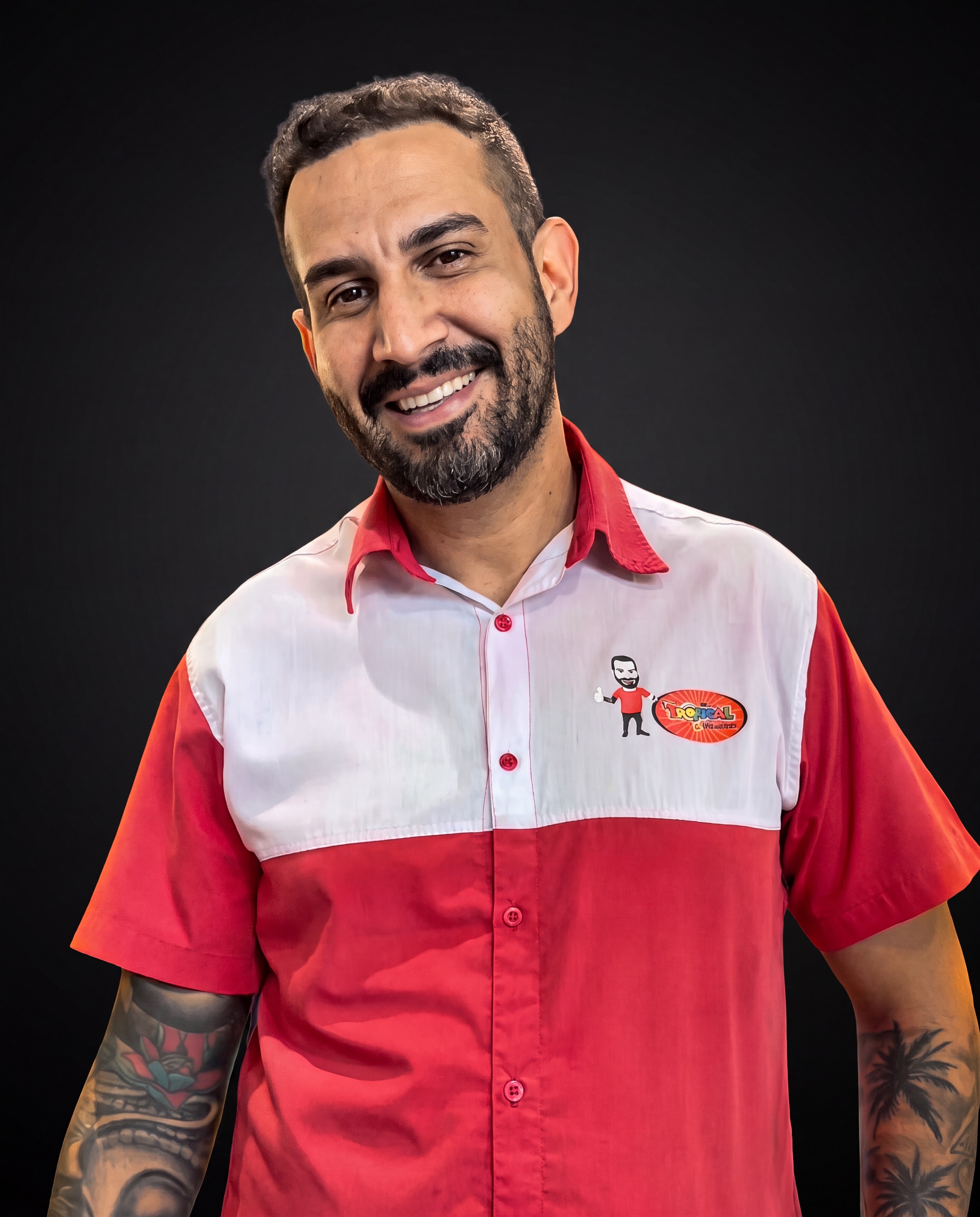 Tiago, fundador da Tropical Lanches